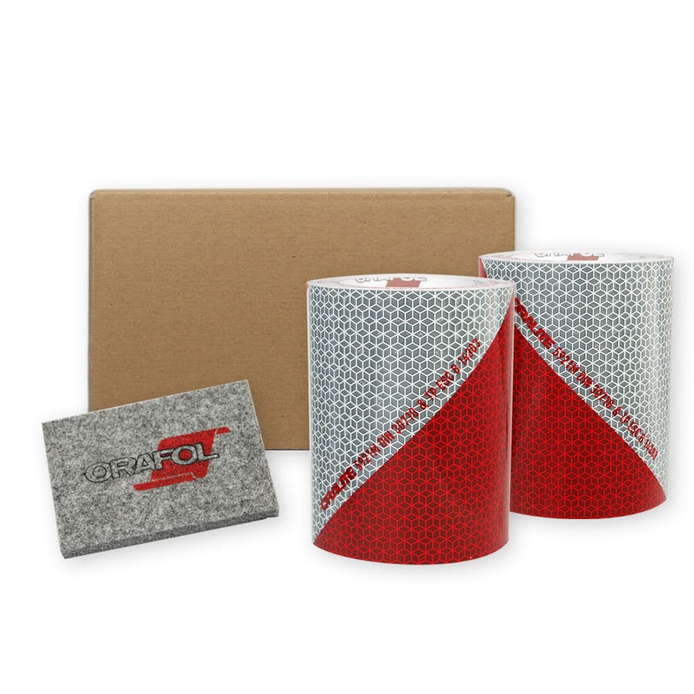 2x 9m Reflecto Marcador Coche 141 o 282mm Ancho - de ORALITE 5921M - Imagen 9 de 10